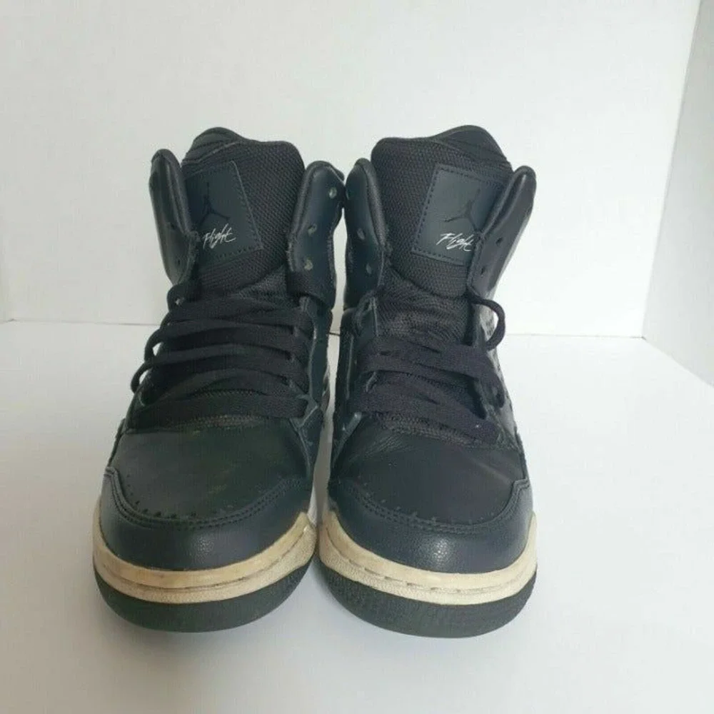 Jordan Flight High Top Shoes Black Size 5Y Sneakers Boys Girls‎